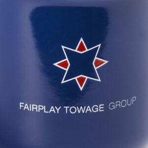 Becher emalliert blau – Bild 3