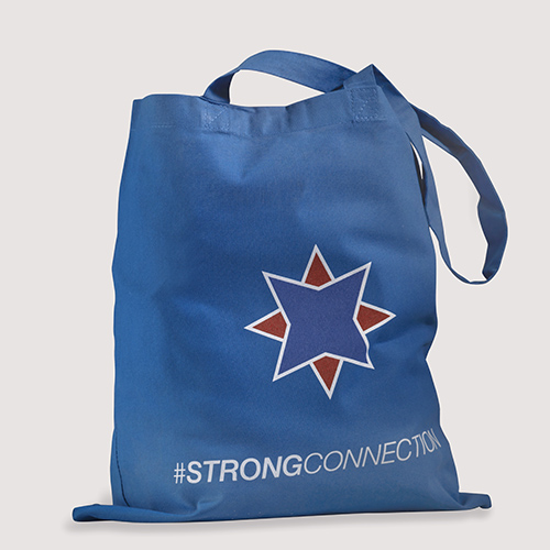 Baumwoll-Tragetasche groß