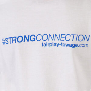 Polo shirt men white / FAIRPLAY design - Image 3