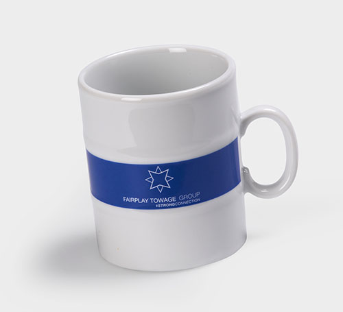 Kaffeebecher Ölfass