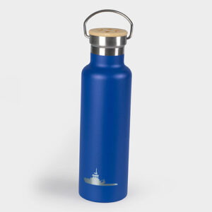 Thermo Flasche Edelstahl Fairplay – Bild 3