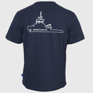 T-Shirt Herren Schlepper blau